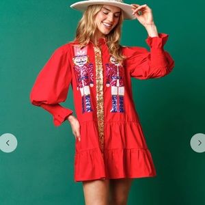 Sequin Nutcracker Dress